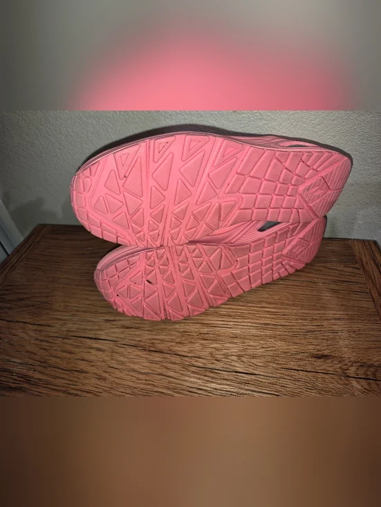 Skechers Uno- Stand On Air, Women's Size 6 , Vibrant Coral - Picture 5 of 5